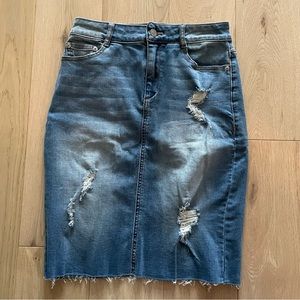 Jean Skirt